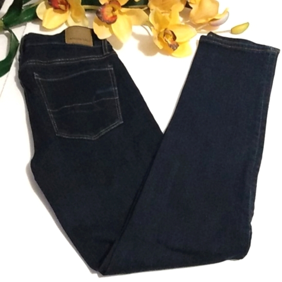 AMERICAN EAGLE HI-RISE SKINNY SUPER STRETCH JEANS - Picture 8 of 11